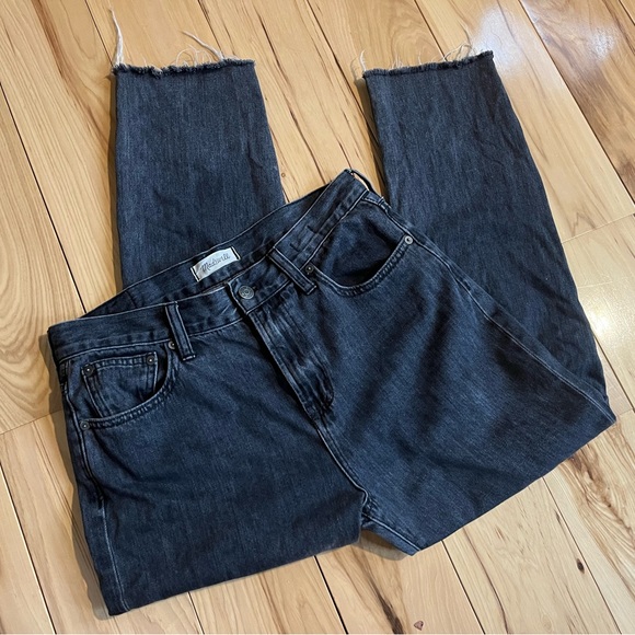 Madewell Perfect Summer Jean 29 Black - Picture 5 of 6